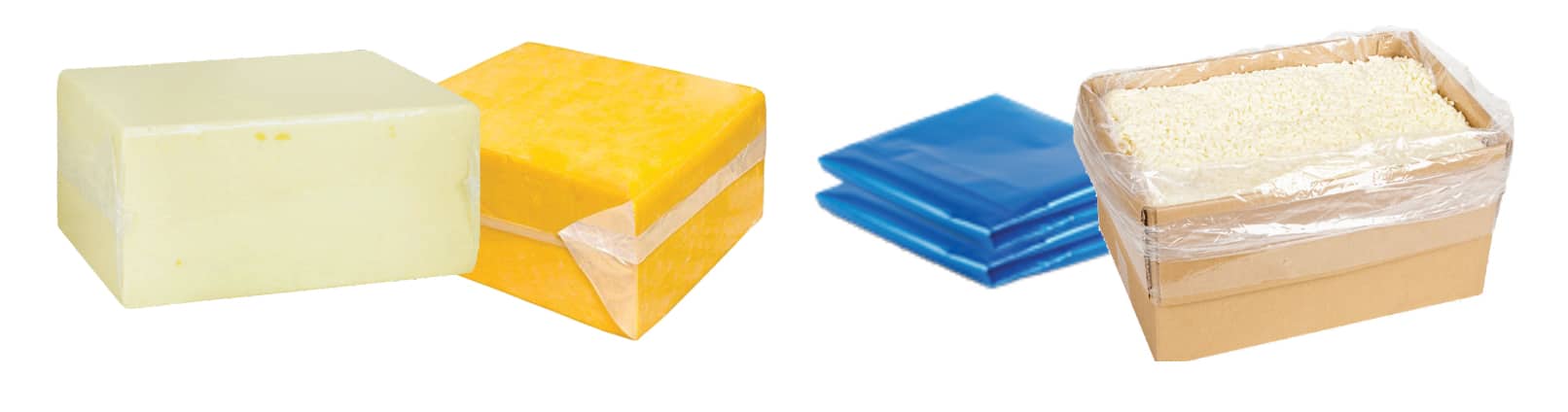 cng complete portfolio of pouches, liners, and tubestock designed to protect cheese